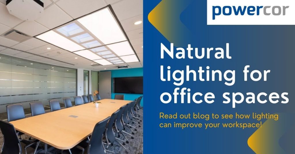 Natural lighting for office spaces blog post